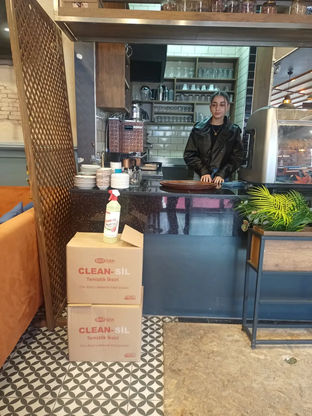 Cafe kasa alanı