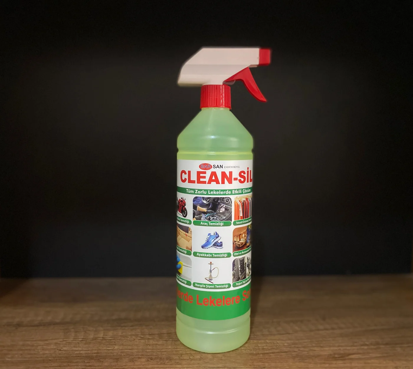 Clean-sil Leke Çıkarıcı 1 Litre – Çok Amaçlı Yüzey, Koltuk, Araç ve Tekstil Temizleyici