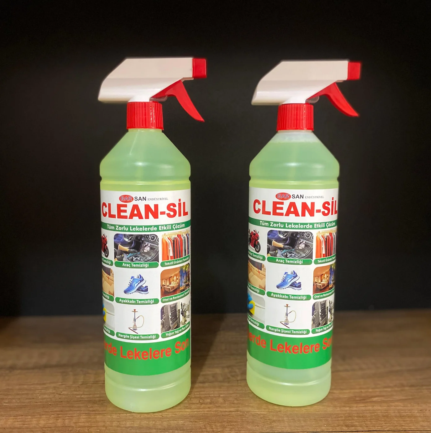 Clean-sil Leke Çıkarıcı 2’li Paket – Çok Amaçlı Temizleyici 2x1 Litre