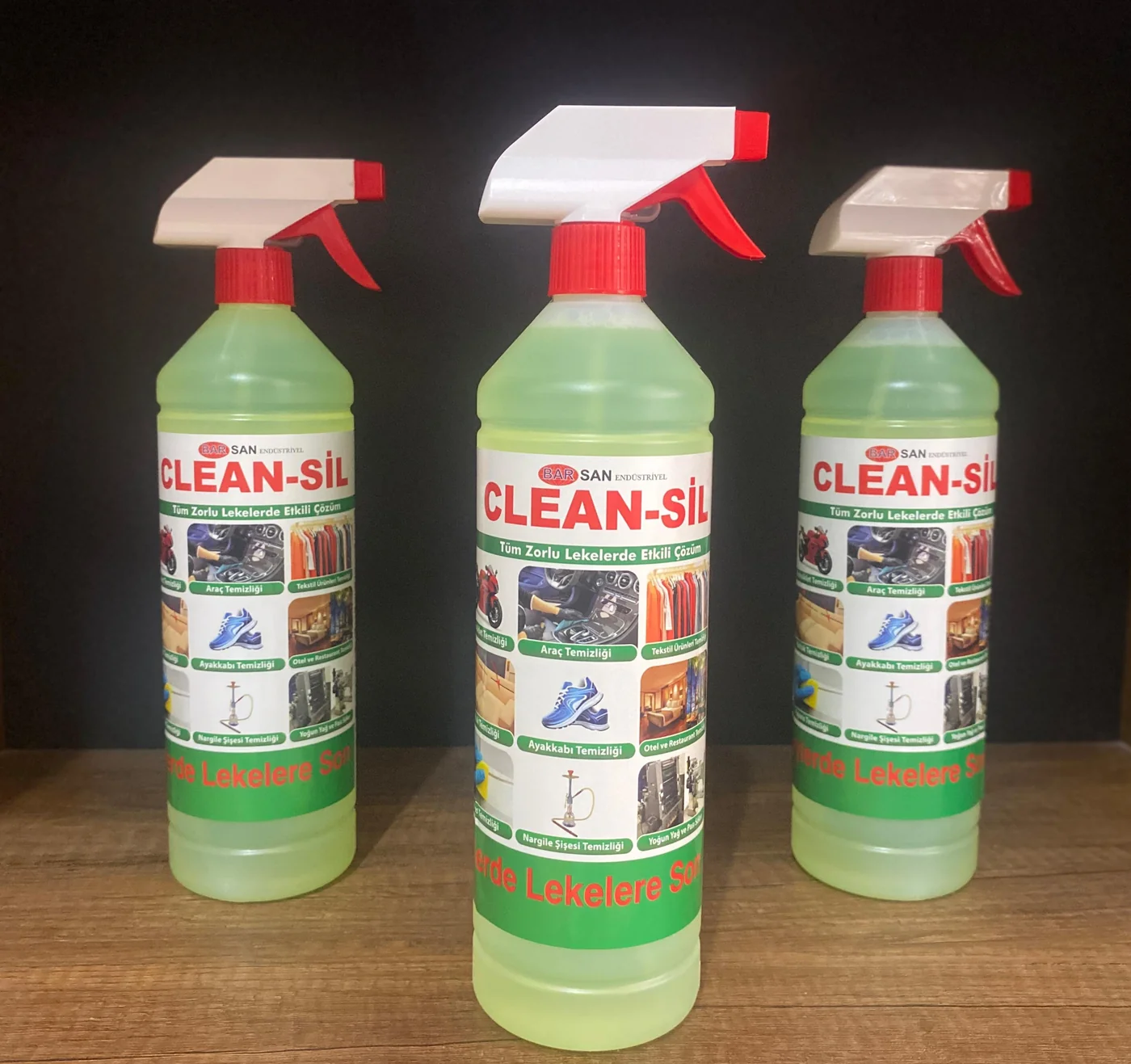 Clean-sil Leke Çıkarıcı 3’lü Paket – Yüzey, Koltuk, Araç ve Tekstil Temizleyici 3x1 Litre